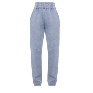 Prettylittlething Charcoal High Waisted joggers